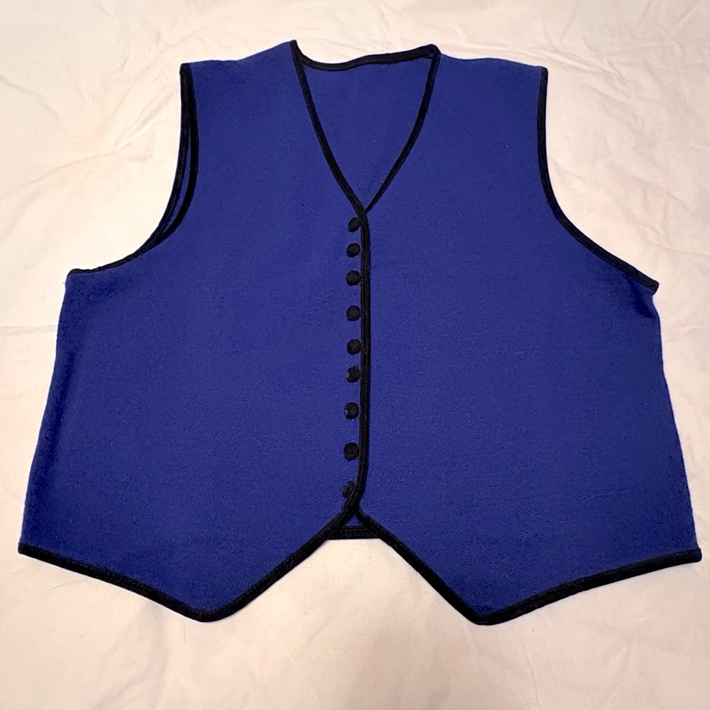 Women’s Blue Vest